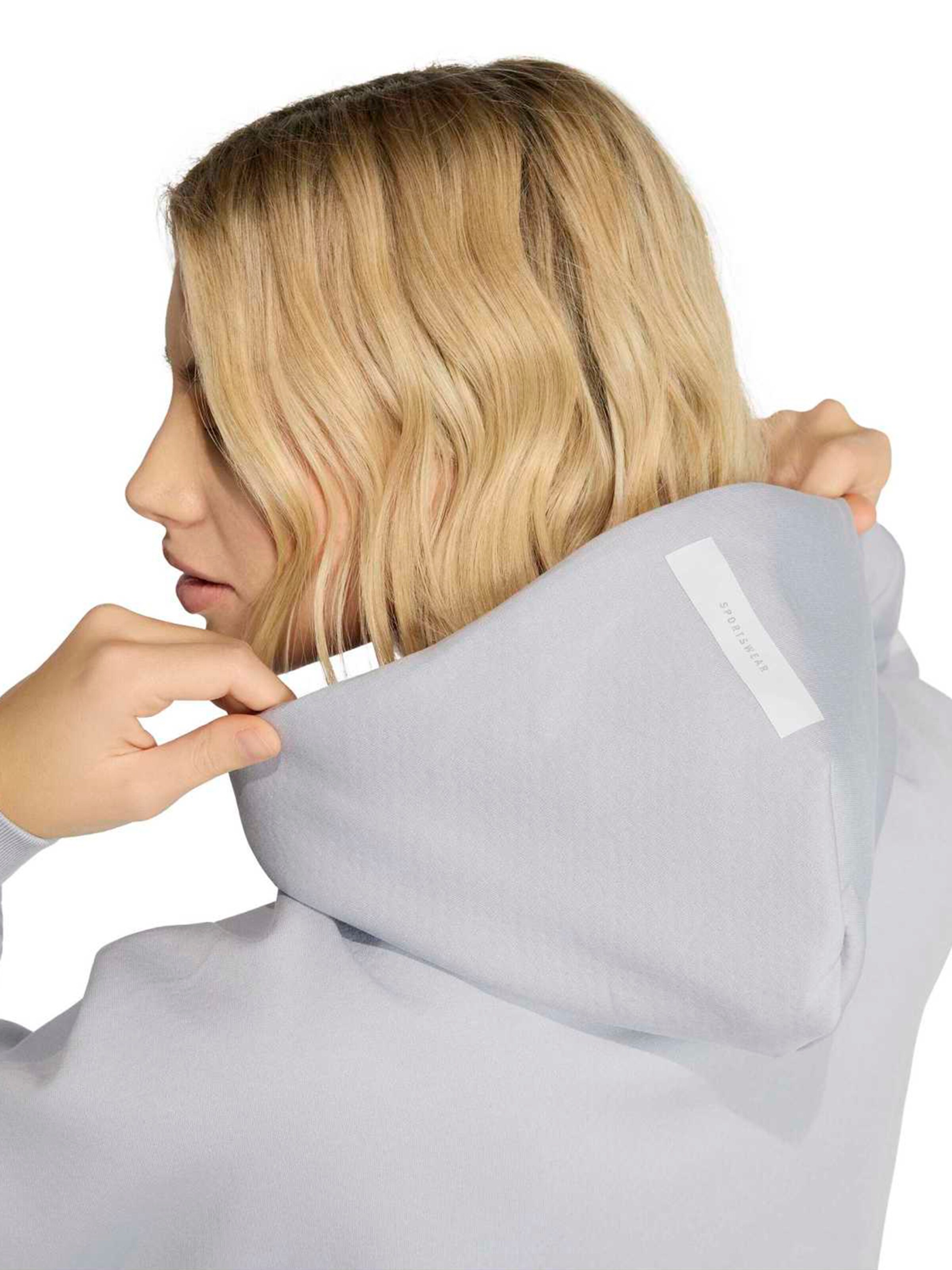 ADIDAS SPORTSWEAR Αθλητική μπλούζα φούτερ 'Z.N.E.' σε γκρι