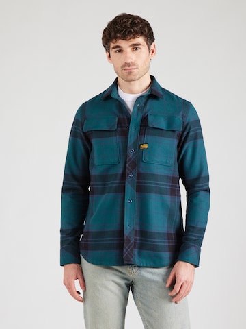 Regular fit Cămașă de la G-STAR pe verde: față