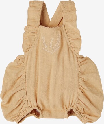 NAME IT Dungarees 'HEATHER' in Beige: front