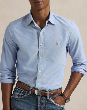 Polo Ralph Lauren Regular fit Srajca | modra barva