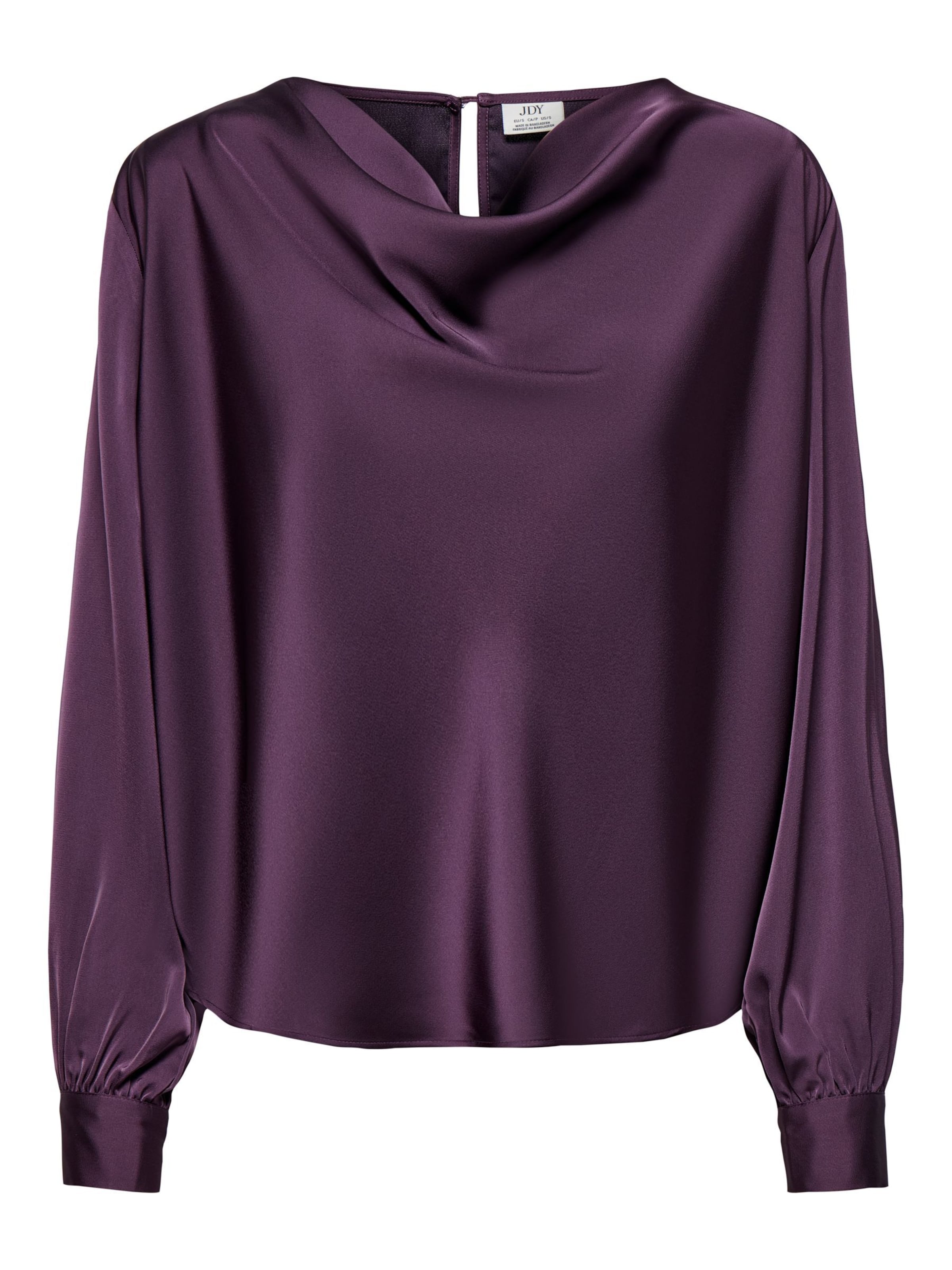 JDY Bluse 'ROCKY' in S in purpur, Produktansicht
