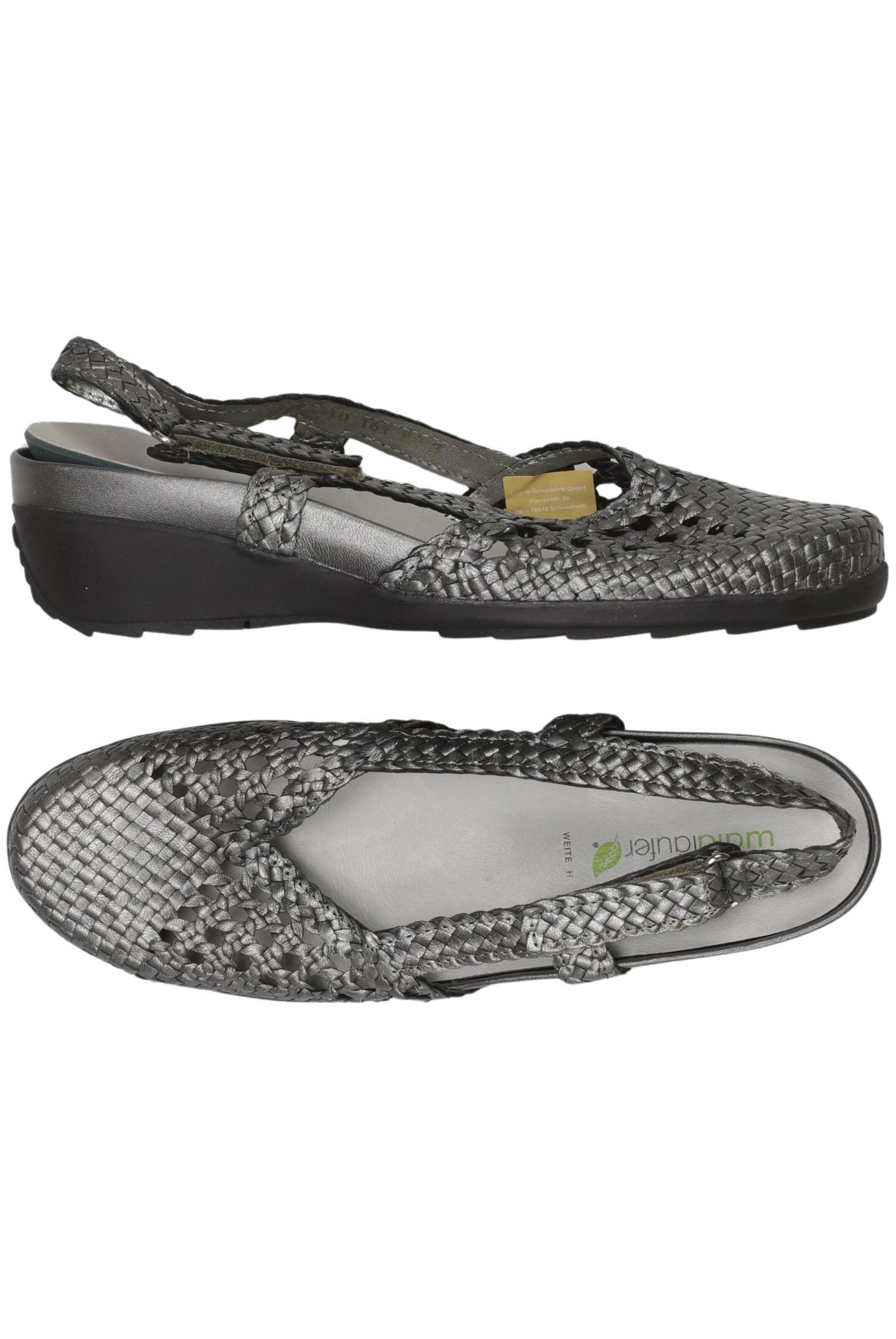 WALDLÄUFER Sandals & High-Heeled Sandals in 39 in Silver: front