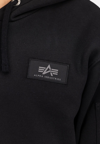 ALPHA INDUSTRIES Bluzka sportowa w kolorze czarny