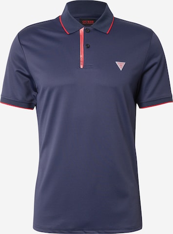 GUESS - Camisa em azul: frente