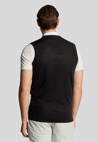 Lyle & Scott Bodywarmer 'Merino' in Zwart
