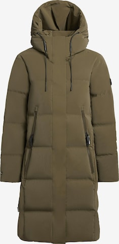 khujo Wintermantel in Grün: Vorderseite