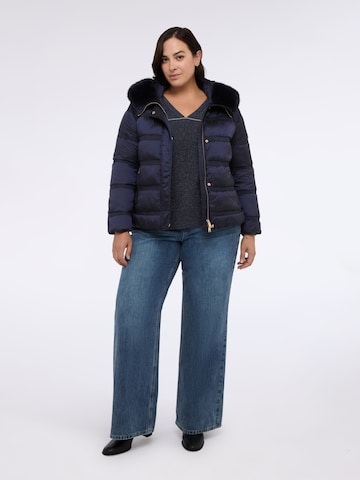 Fiorella Rubino Winterjas in Blauw