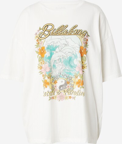 BILLABONG Koszulka 'RETURN TO PARADISE' w kolorze jasnoniebieski / jasnoszary / pomarańczowym, Podgląd produktu