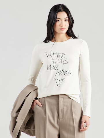 T-shirt 'RENOIR' Weekend Max Mara en blanc : devant