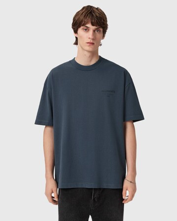 zils AllSaints T-Krekls 'Underground SS Crew': no priekšpuses