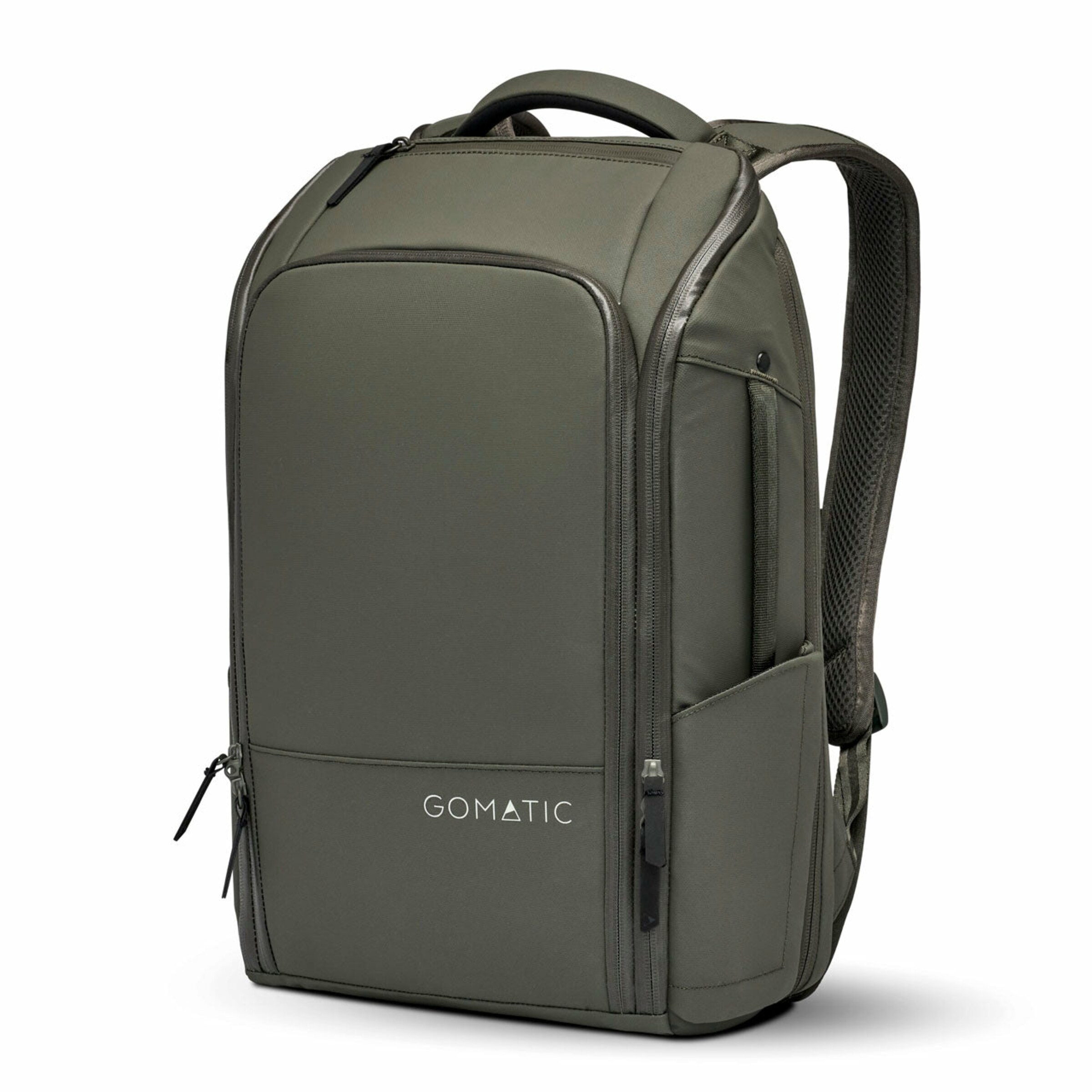 Gomatic Rucksack in oliv, Produktansicht