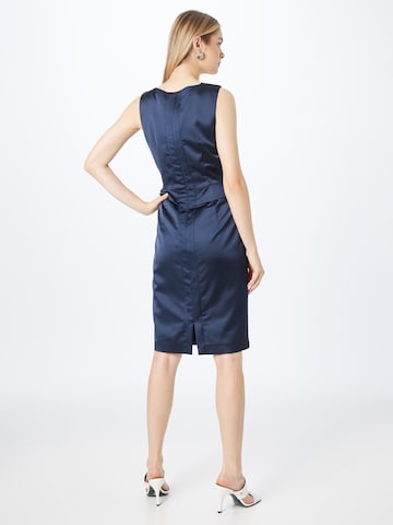 Robe de cocktail SWING en bleu