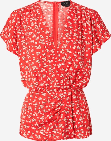 Camicia da donna di AX Paris in rosso: frontale