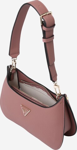 GUESS Schultertasche 'Meridian' in Pink