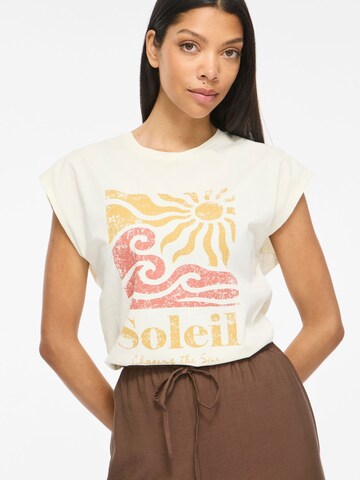 T-shirt 'VIPetone' VILA en beige