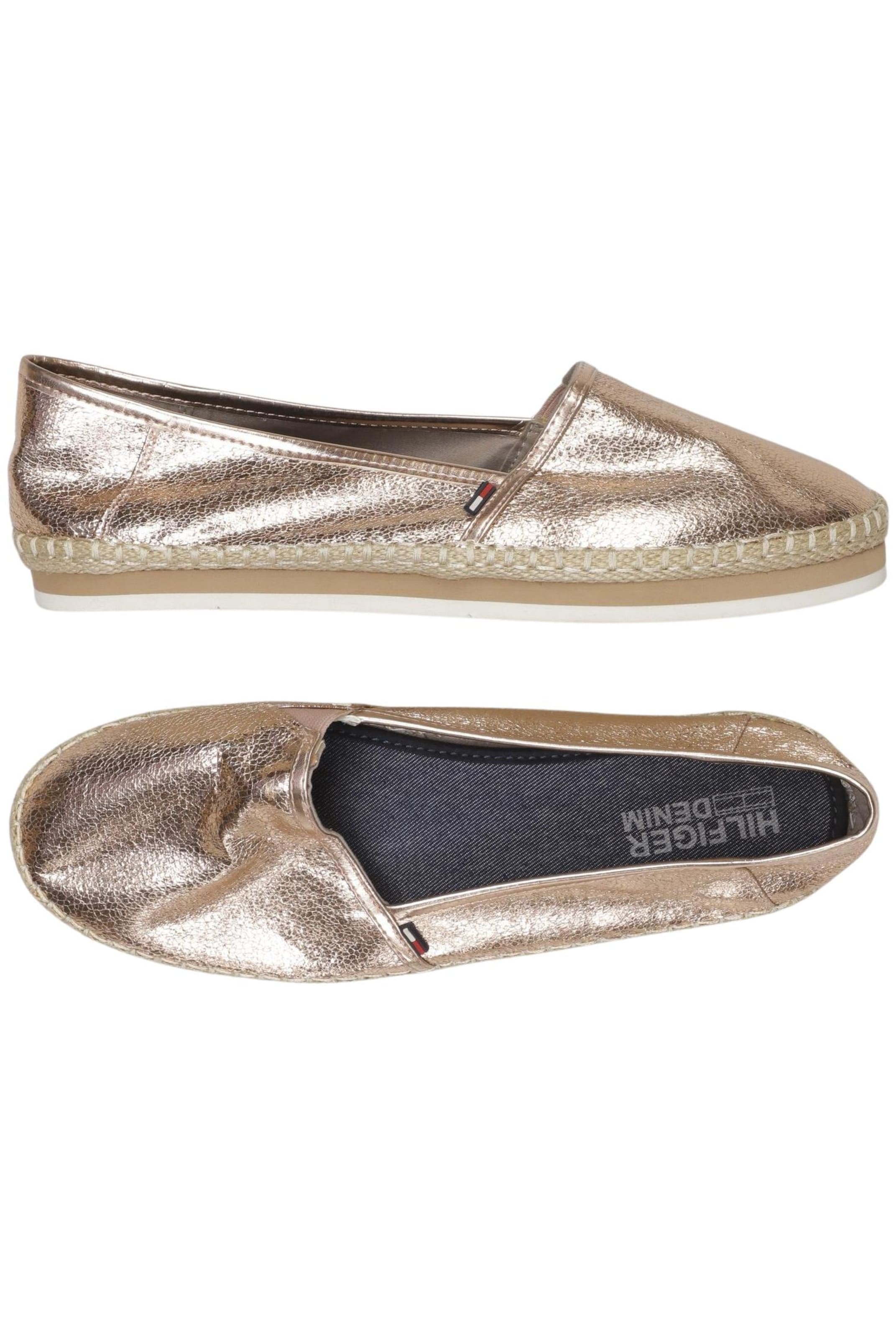 Tommy Jeans Halbschuh 40 in Gold: Vorderseite