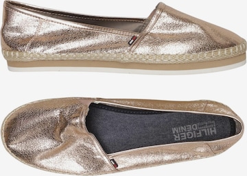 Tommy Jeans Halbschuh 40 in Gold: Vorderseite
