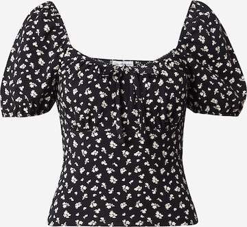 juoda Miss Selfridge Marškinėliai: priekis