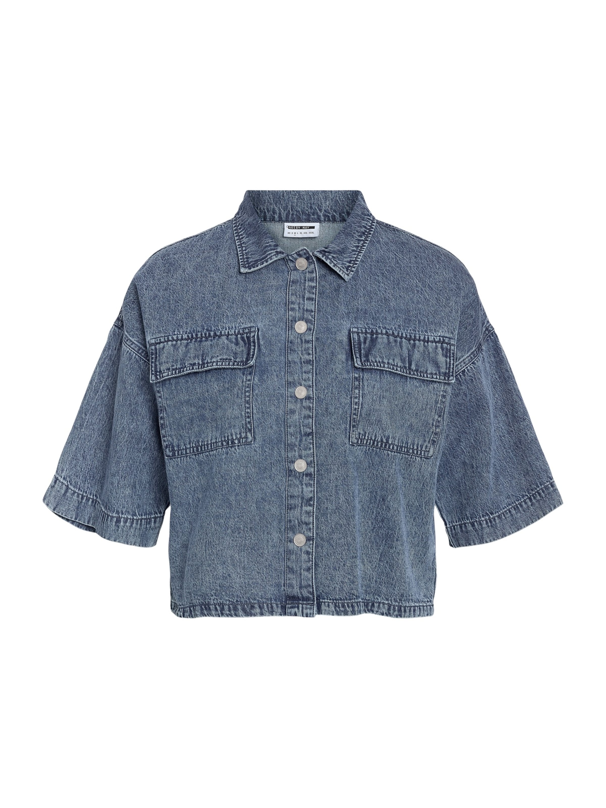 Noisy may Блузка 'NMEnza' в Синий: спереди