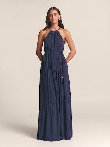 St MRLO - Vestido de noche 'ELIZA' en azul