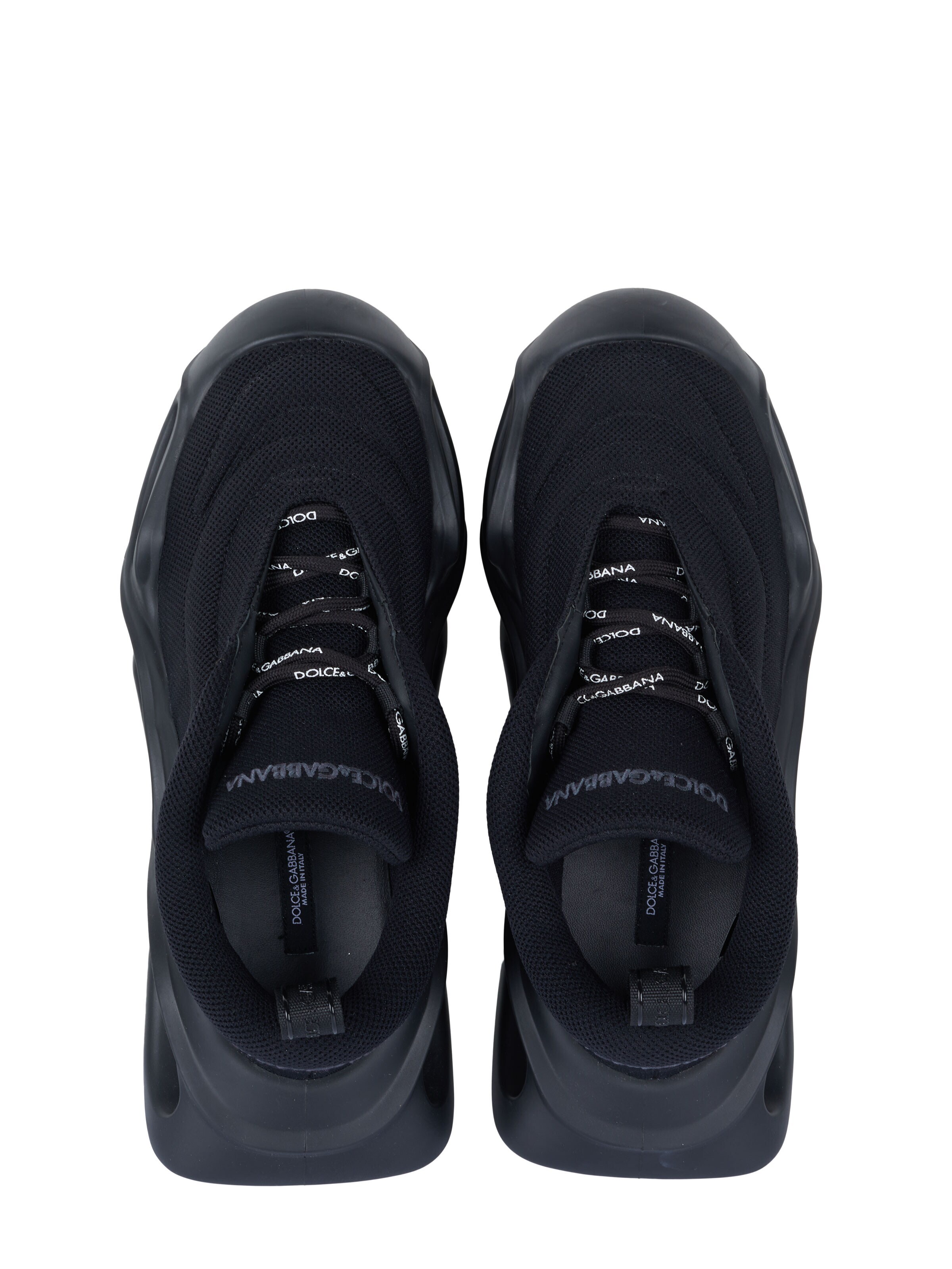 DOLCE & GABBANA Låg sneaker 'Dolce & Gabbana Schuhe' i svart