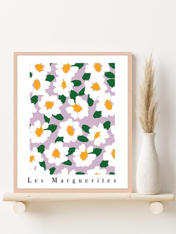Liv Corday Image 'Les Marguerites' in White