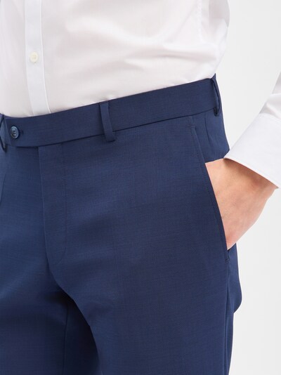 HECHTER PARIS Pleated Pants in marine blue, Item view