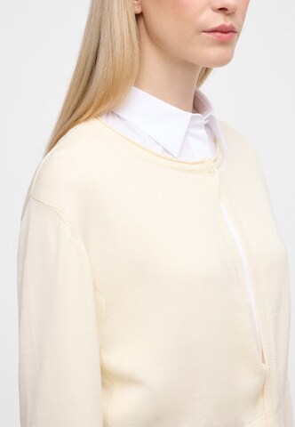 ETERNA Knit cardigan in White