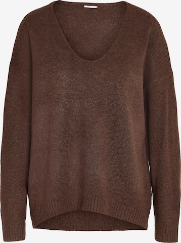 Noisy may Sweater 'SON' in Brown: front