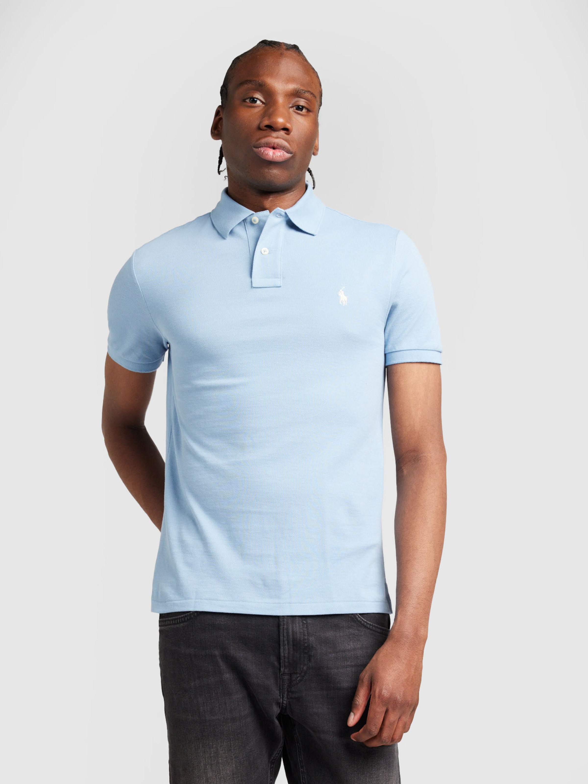 Light blue ralph lauren polo 2025