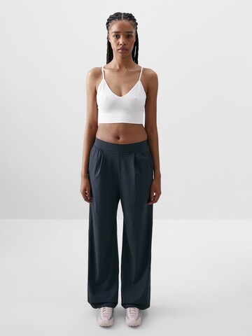 juoda NIKE Plačios klešnės Sportinės kelnės '24.7': priekis