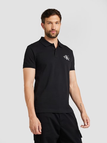 Calvin Klein Jeans - regular Camiseta en negro: frente