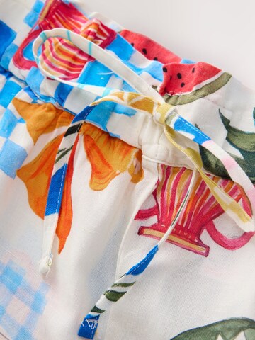 Next Wide Leg Hose in Blau