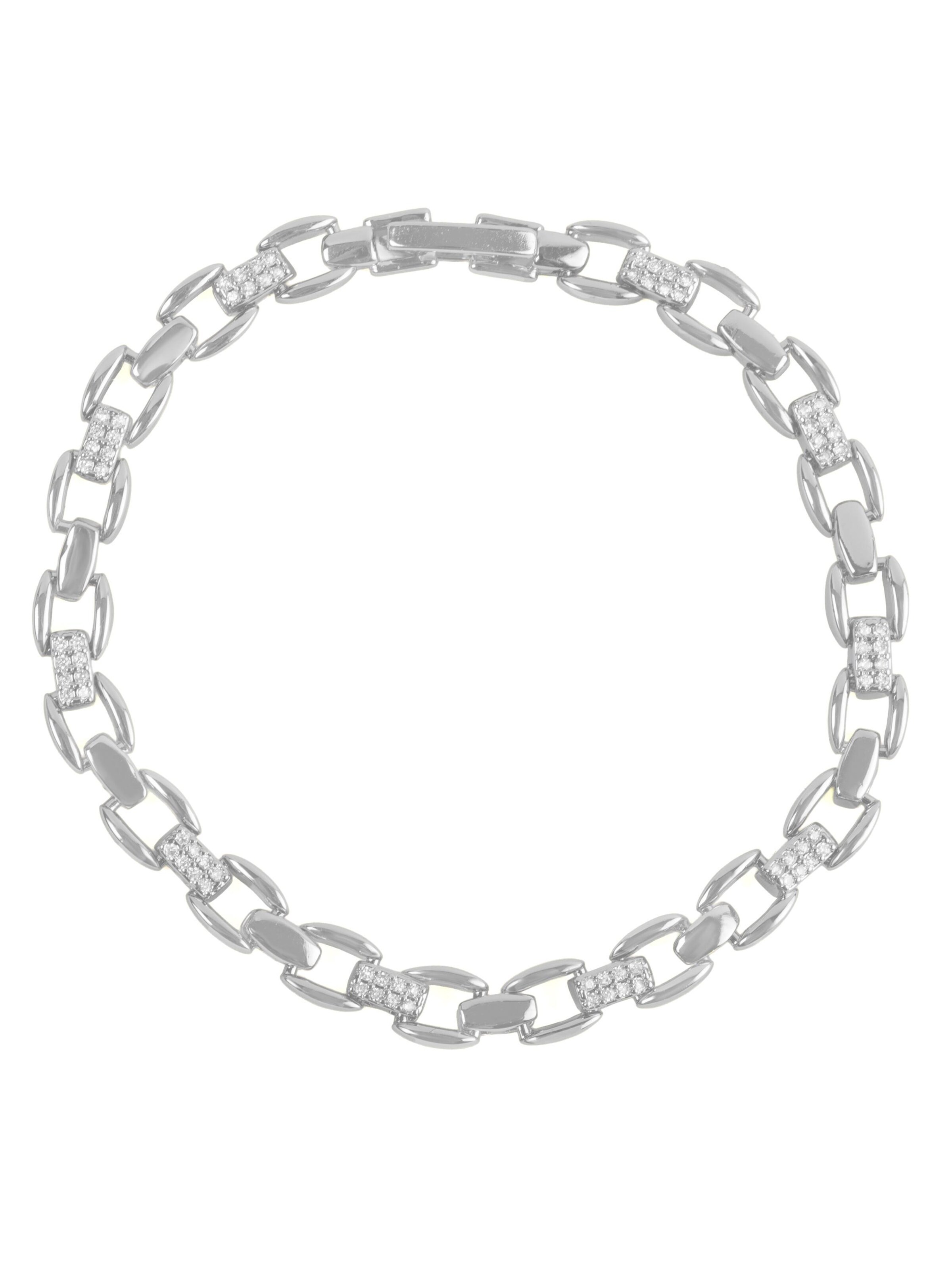 Luxenter - Pulsera 'Yaris' en plata
