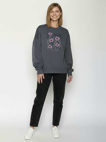 Felpa ' Core No Rain ' di GREENBOMB in grigio