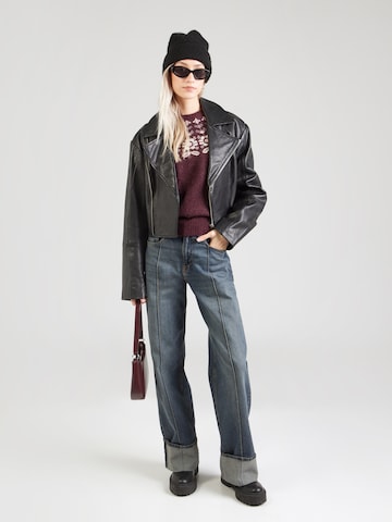 VERO MODA Svetr 'VMSimone' – červená