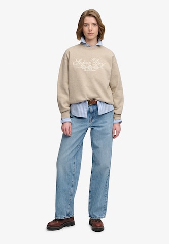 Sweat-shirt 'Country Club' Superdry & Co en beige