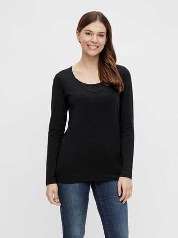 MAMALICIOUS Shirt 'Lea' in Black