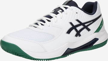 ASICSSportske cipele 'GEL-Dedicate 8 Clay' - bijela boja: prednji dio