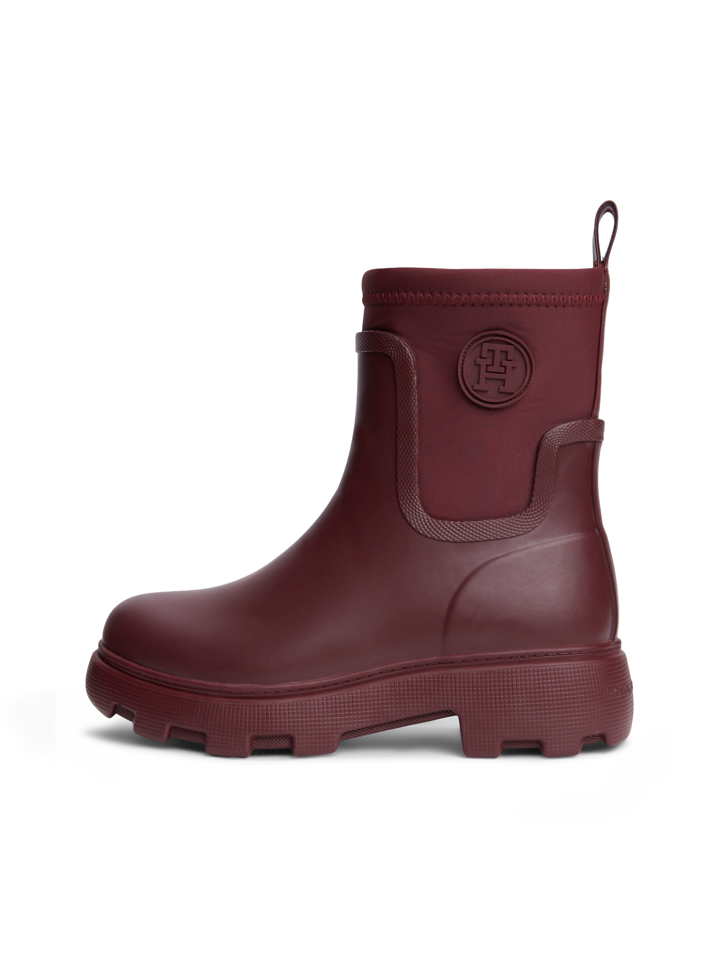 TOMMY HILFIGER - Botines en rojo: frente