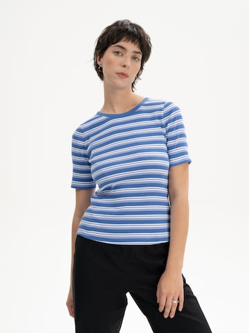 T-shirt 'Jasleen' MELA en bleu : devant