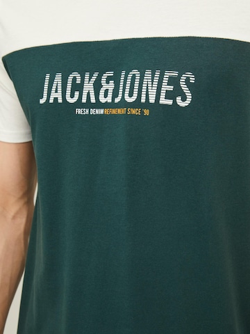 JACK & JONES Tričko 'Dan' – zelená