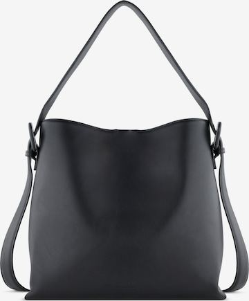 Borsa a spalla 'Luna' di bugatti in nero: frontale