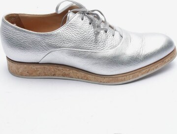 Marc Cain Flats & Loafers in 38 in Silver: front