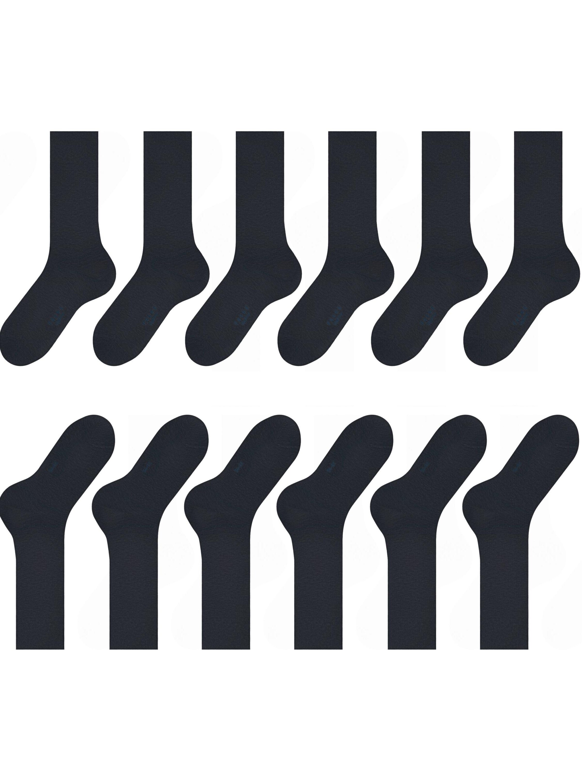 FALKE Socks 'Happy 6-Pack' in Blue