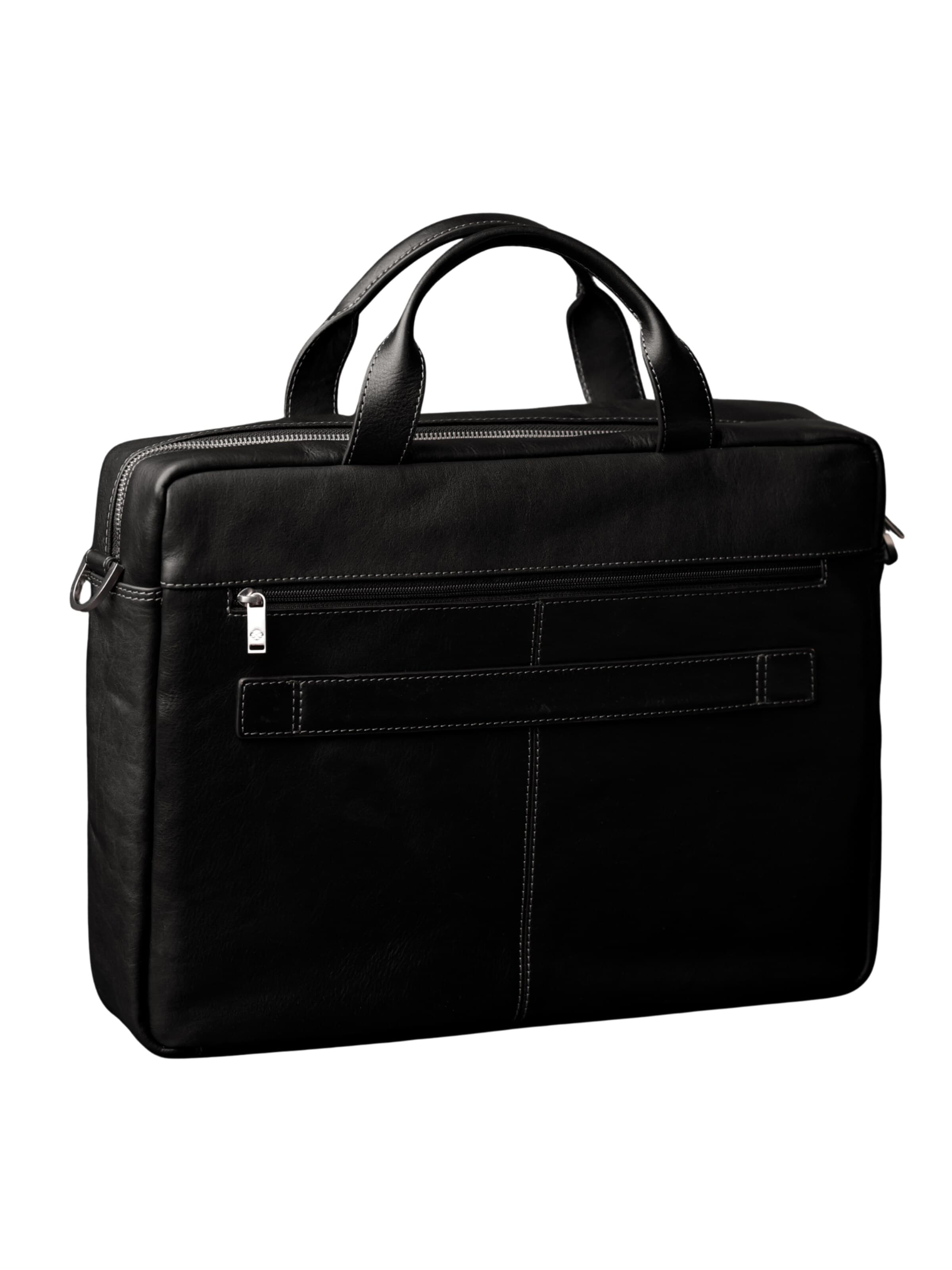 Sac d’ordinateur portable 'The Chateau' Time Resistance en noir