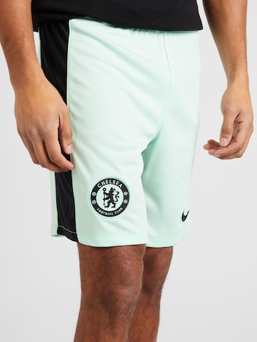 NIKE Regular Urheiluhousut 'FC Chelsea London' värissä vihreä