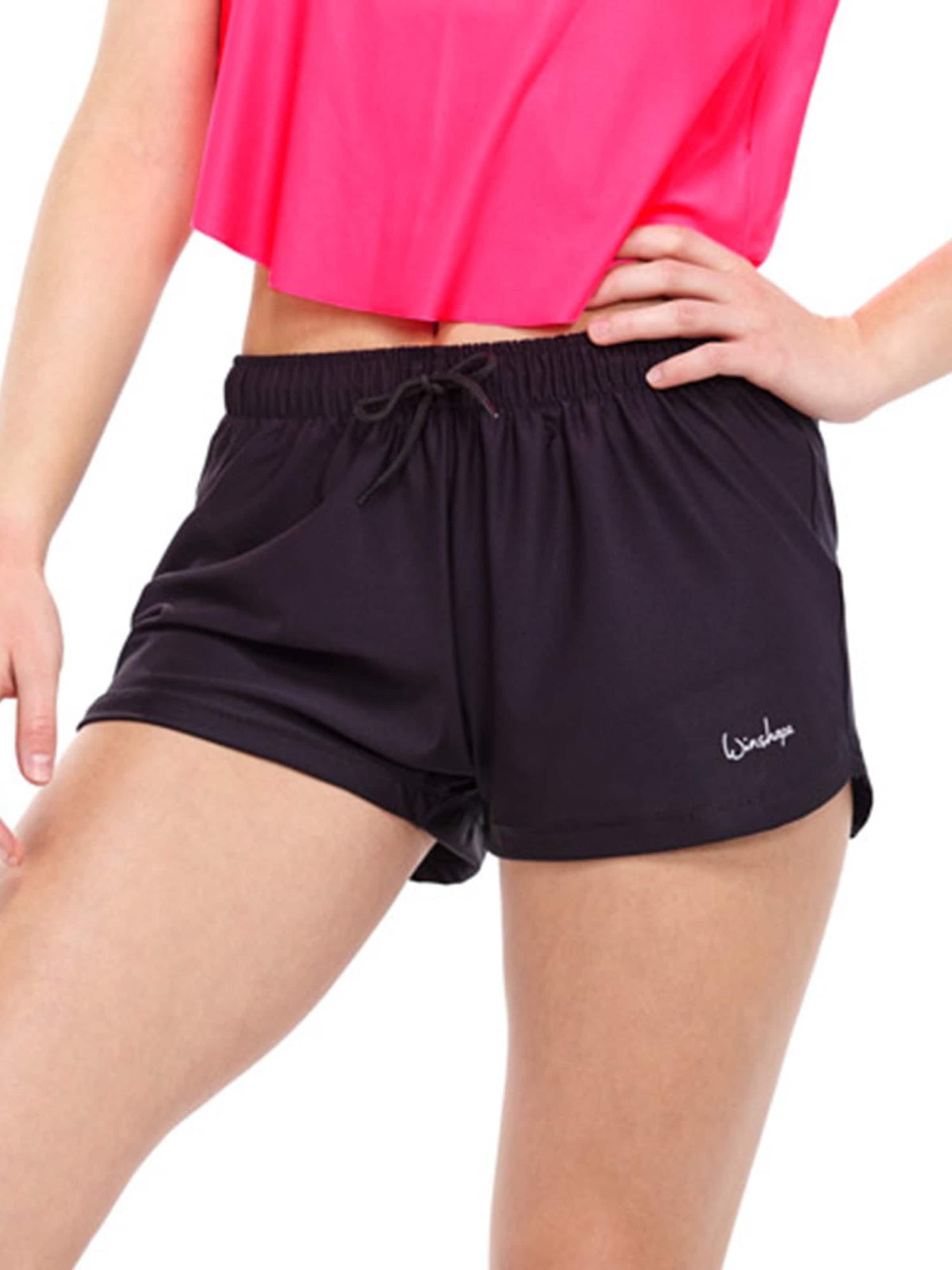 Winshape Обычный Спортивные штаны 'AES103' в Черный: спереди