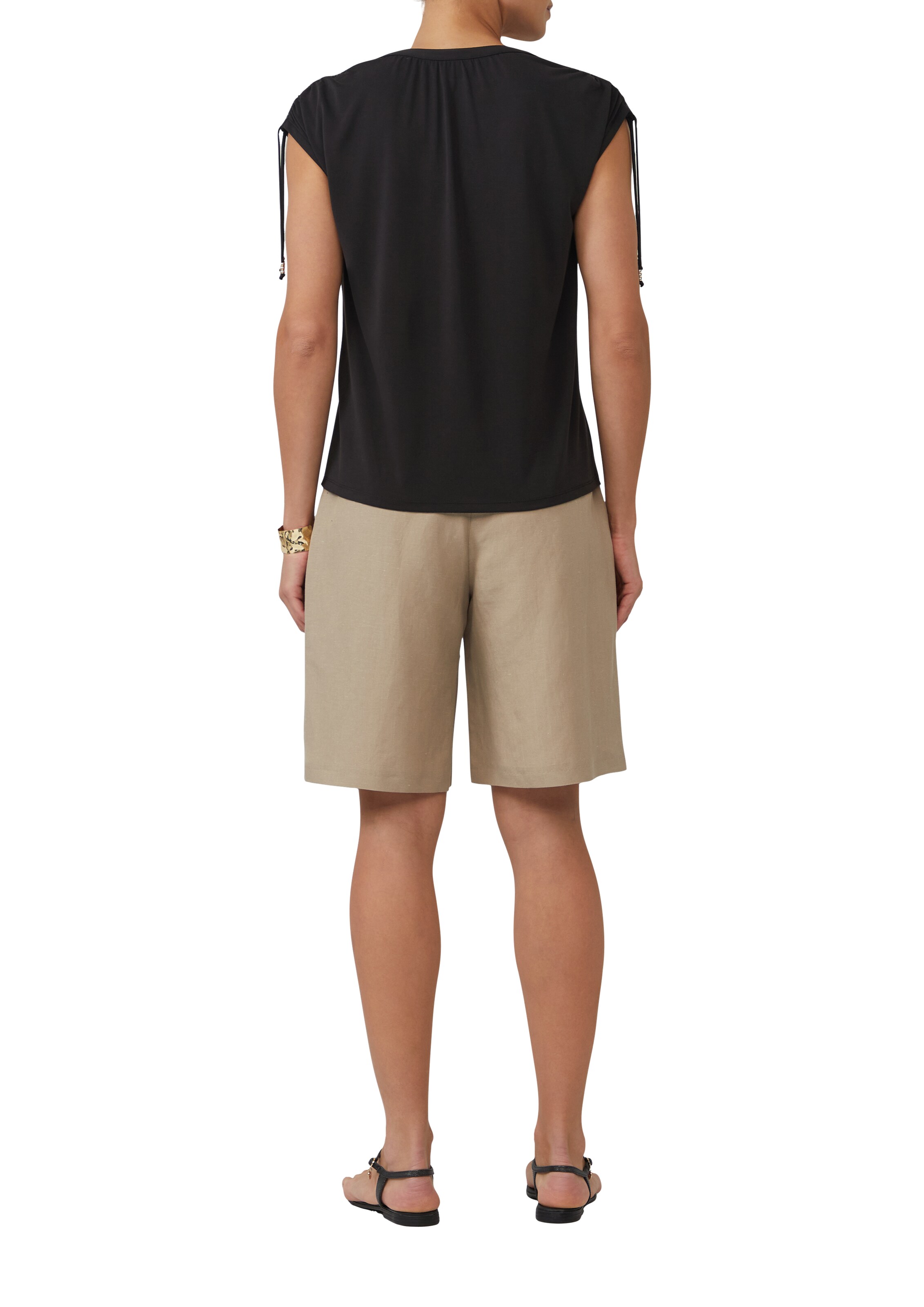 T-shirt s.Oliver BLACK LABEL en noir