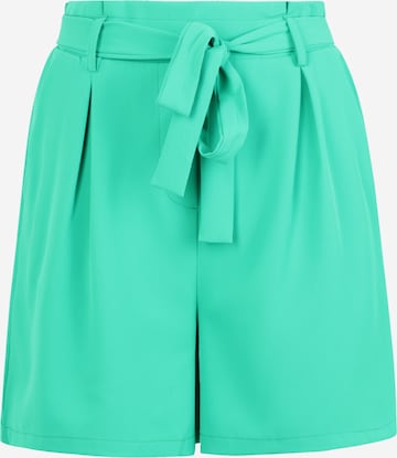 SISTERS POINT Широка кройка Панталон с набор 'VAGNA' в зелено: отпред